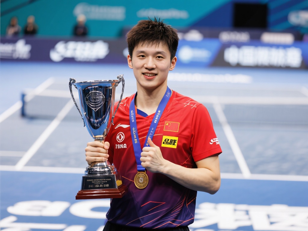 中国网坛新星吴易昺勇夺挑战赛第六冠